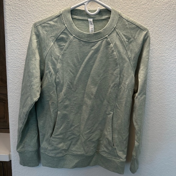 Lululemon scuba crew in heathered springtime size 6 - Picture 4 of 7